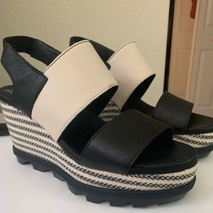 Sorel wedge sandals